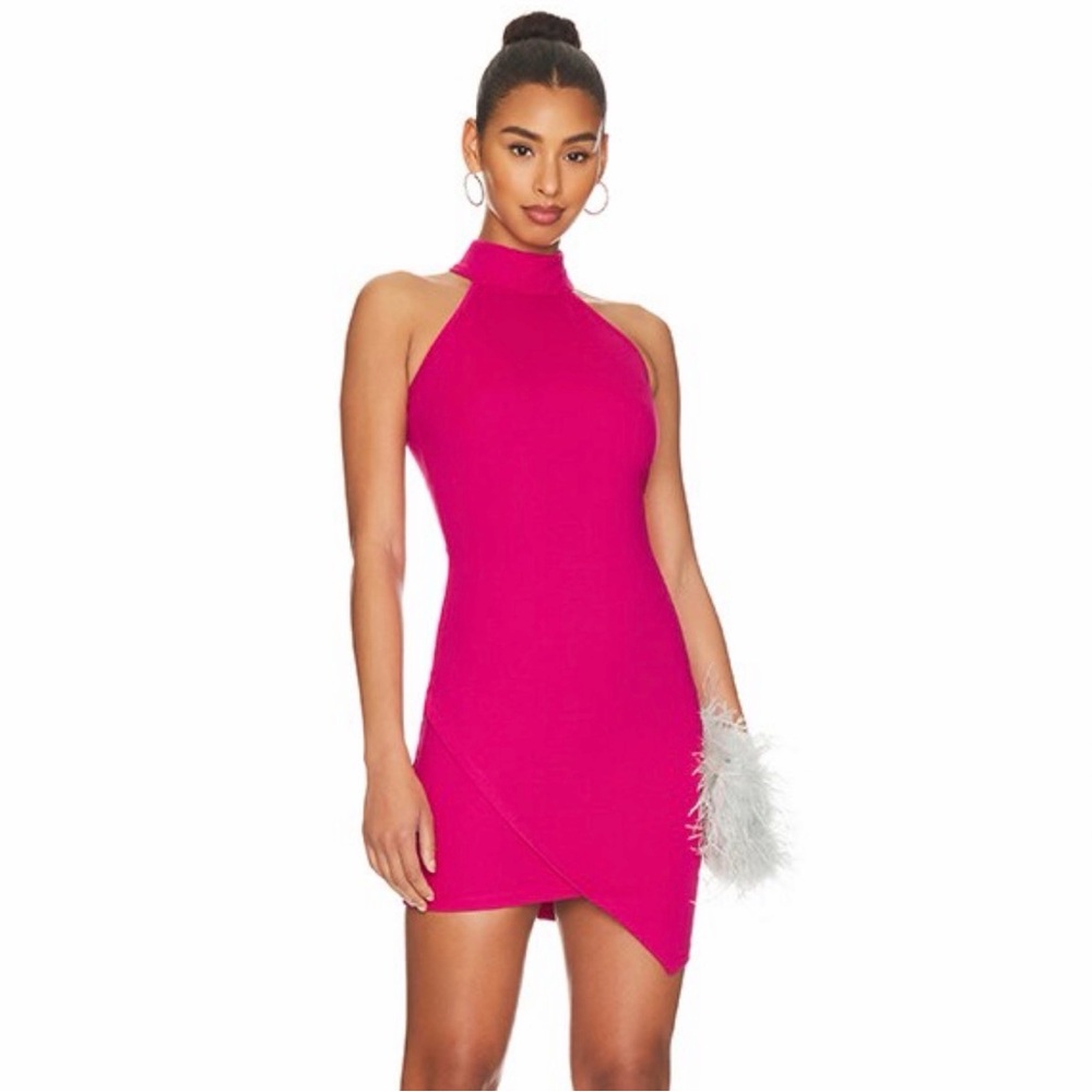 Superdown Tegan Wrap Mini Dress